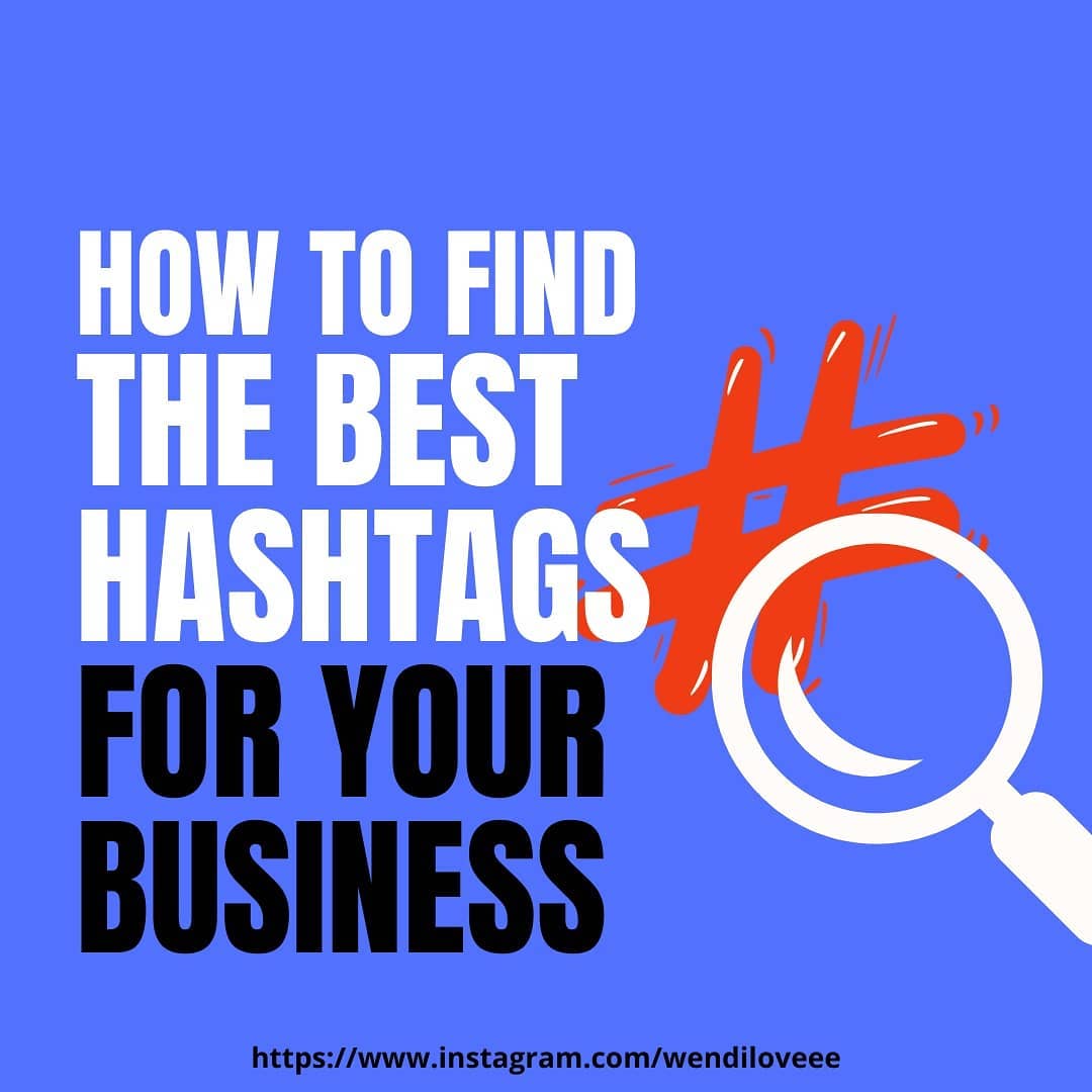 How to find the best hashtags for your business?