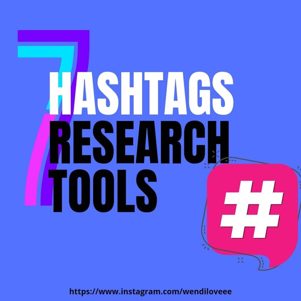 7 Hashtags Research Tools
