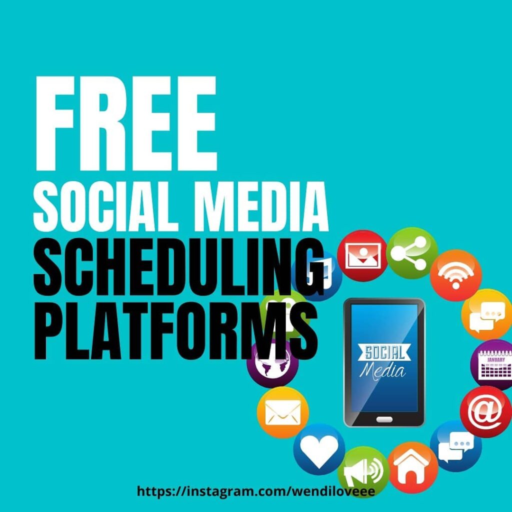 Free Social Media Scheduling Platforms