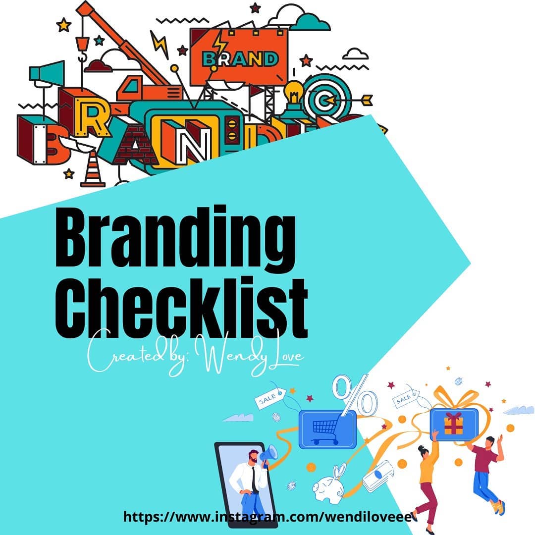 Branding Checklist while doing your business