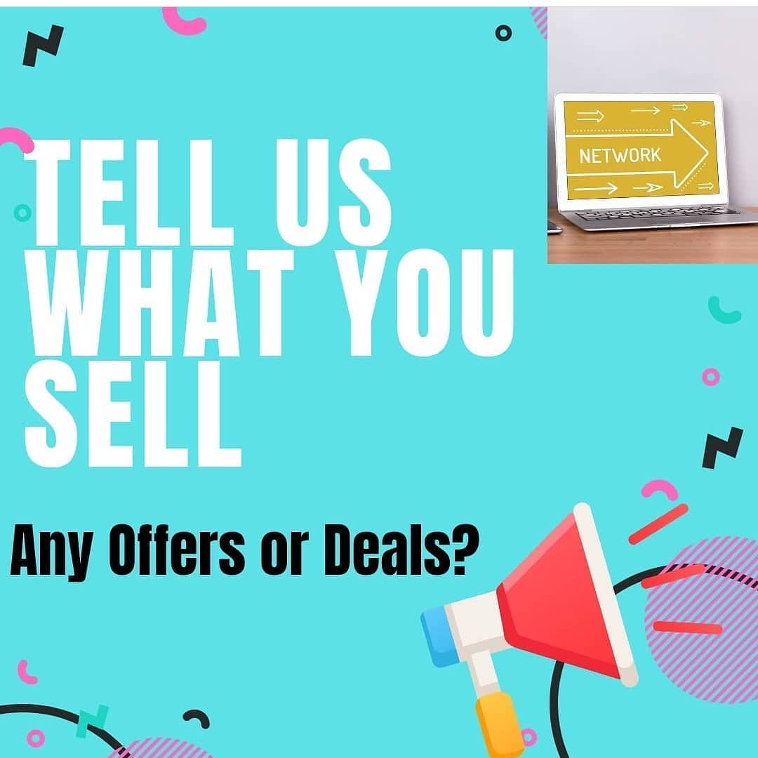 Tell us what services or products you sell and why we need it.