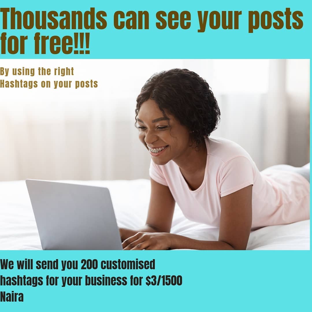Thousands can see your posts by using right hashtags