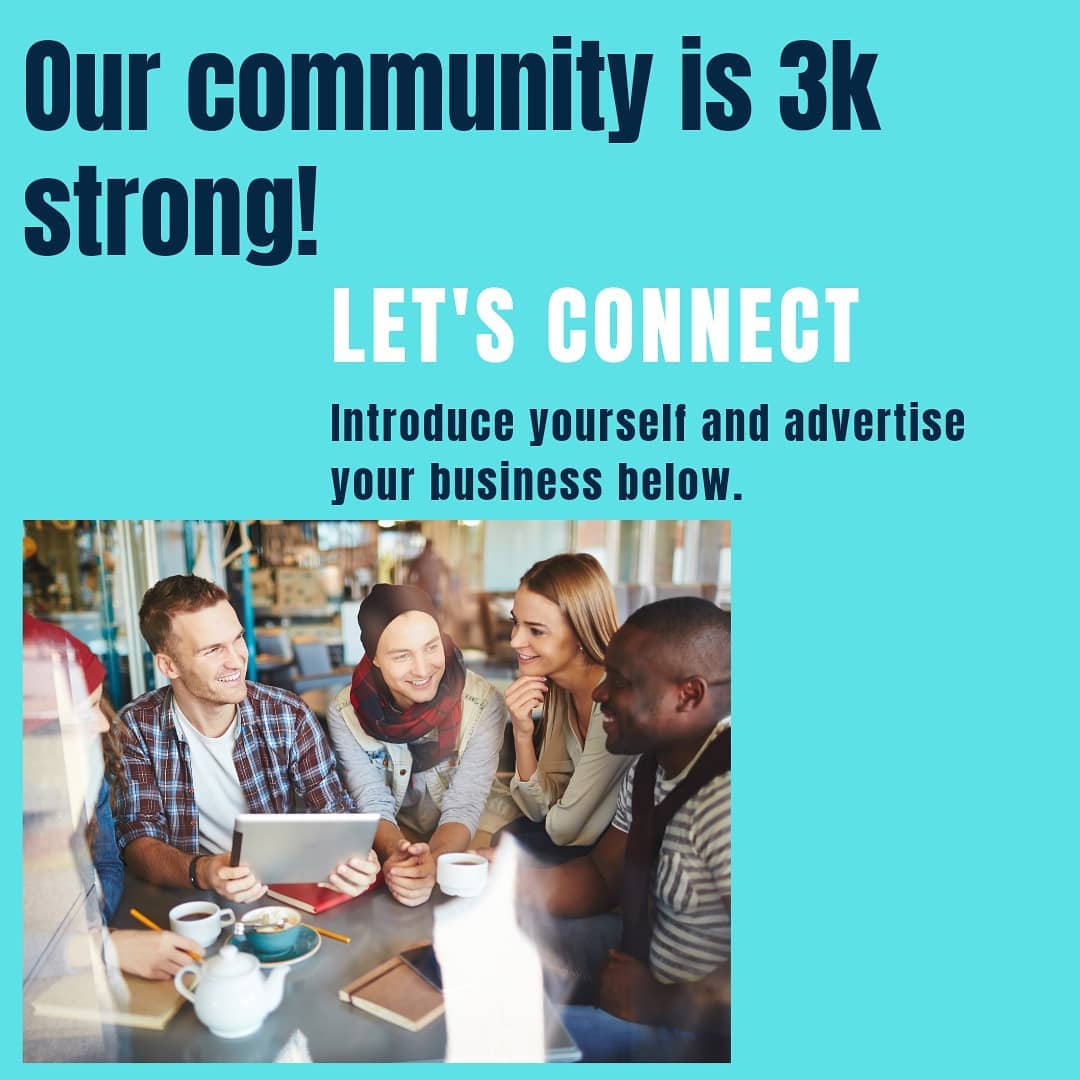 Let's connect Introduce yourself and advertise your business