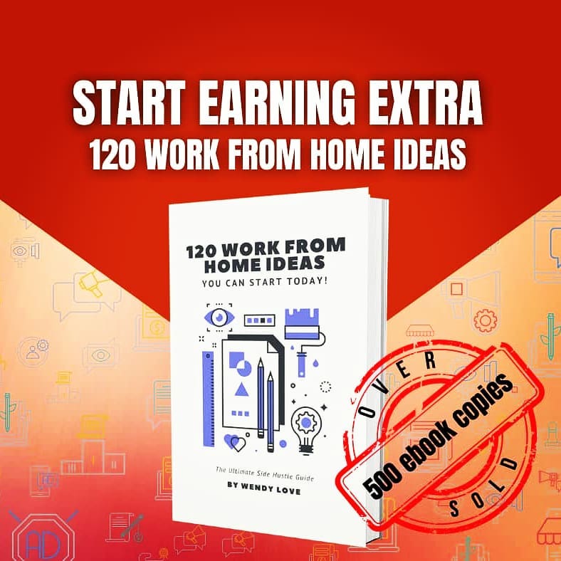 120 ideas of working from home to making money