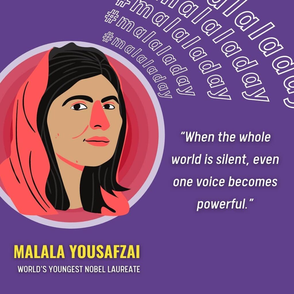 World's youngest Nobel laureate Malala Yousafzai
