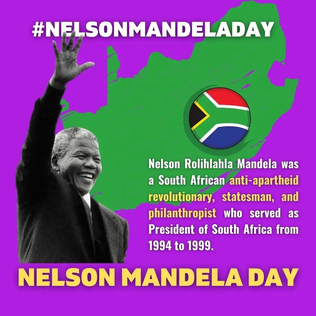 A great man Nelson Mandela