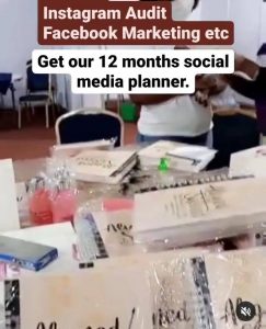 12 months social media planner