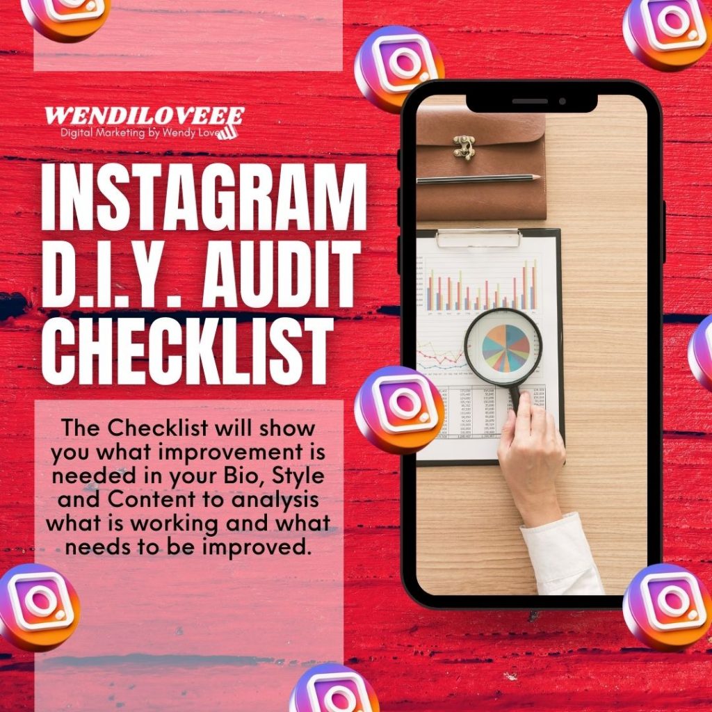 instagram d.i.y audit checklist