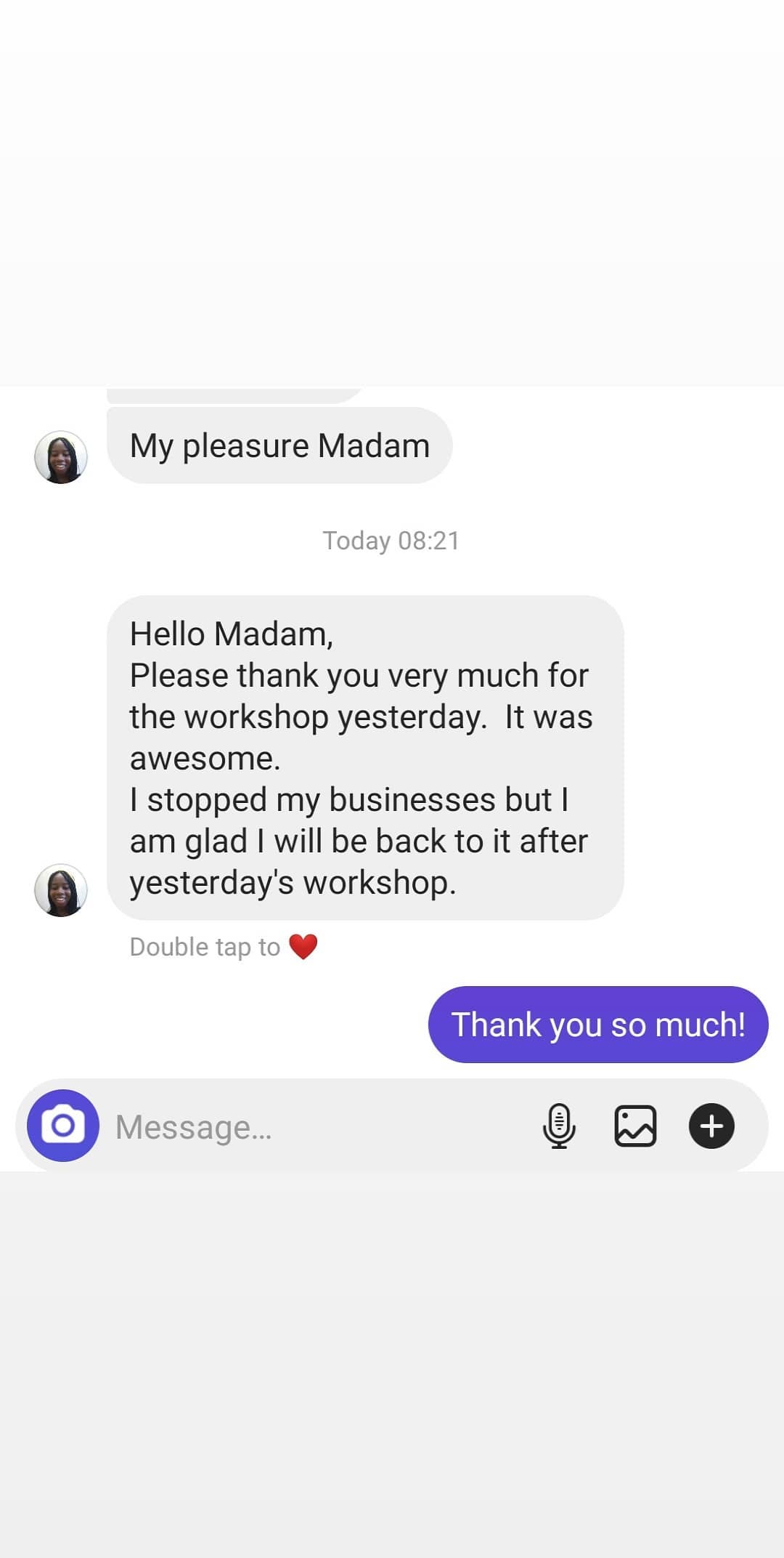 Image gallery marquee